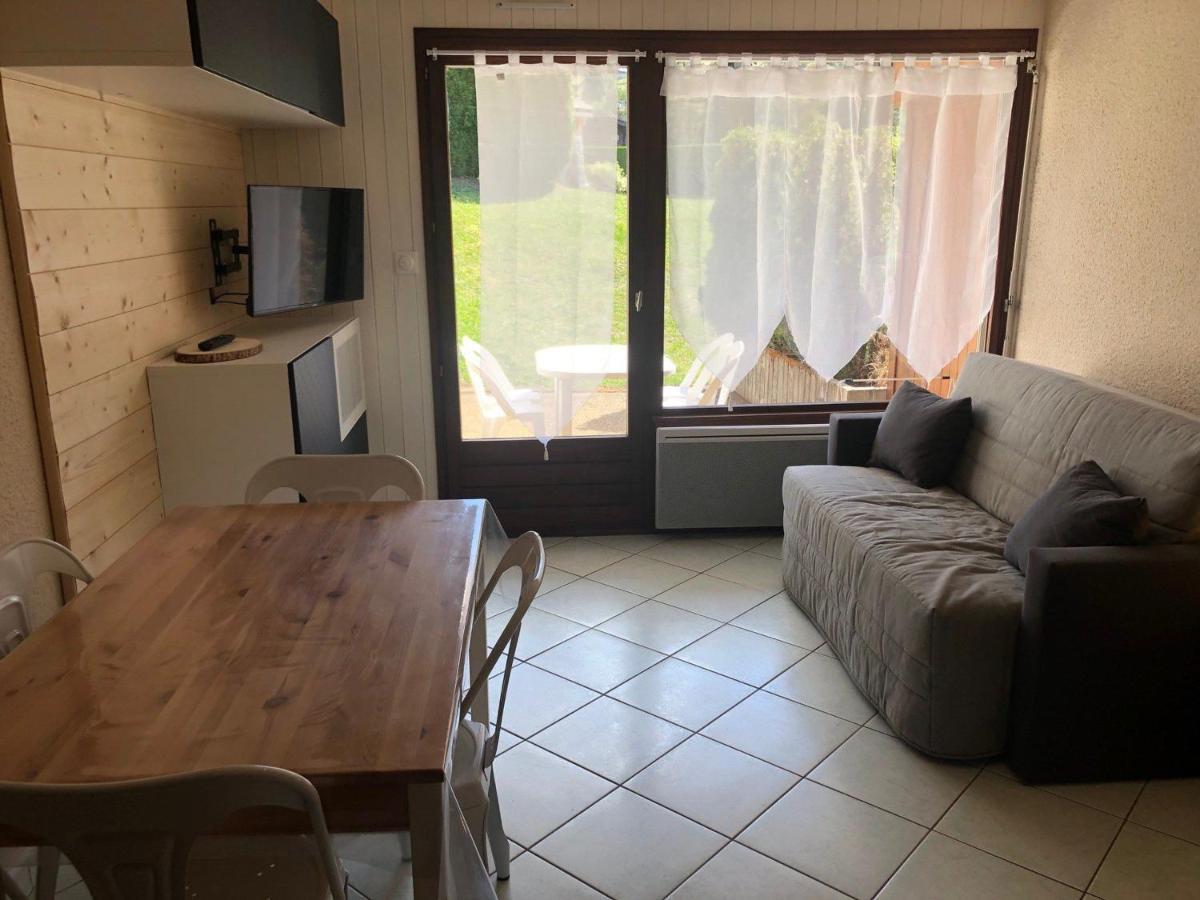 Charmant Studio Avec Terrasse Et Wifi A La Clusaz - Fr-1-459-64 ภายนอก รูปภาพ